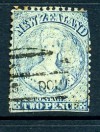 New Zealand 2d perf Chalon Head rare Maori War cancel 