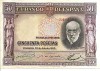 50 Pesetas 1935 Madrid  Ramon y Cajal MBC 