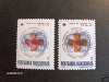 ESP::Makedonien 1997  Medizin  Rotes Kreuz 2 Farbvarianten