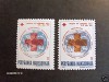 ESP::Makedonien 1997  Medizin  Rotes Kreuz 2 Farbvarianten