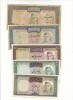 IRAN PERSIA M.REZA SHAH PAHLAVI 20 TO 500 RIALS. 