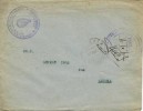 Carta. BEASAIN 1943. Franquicia Falange. 