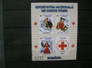 Briefmake aus Rumänien,Bl.Rotes Kreuz,postfrisch 