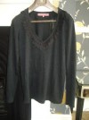 MANOUSH Size M Long Sleeved Grey Top 