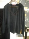 MANOUSH Size M Long Sleeved Grey Top 