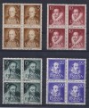 ESPAÑA/SPAIN 1071/74** NUEVOS S/F Literatos 