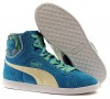 Ladies PUMA Blue Suede Trainers Size 4 (37) 