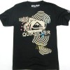 KT326 New QUIKsilver Slim Fit T-Shirt Black Size XL 