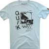 KT370 New QUIKsilver Slim Fit T-Shirt Blue Size L 