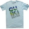 KT320 New QUIKsilver Slim Fit T-Shirt Blue Size XL 