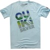 KT320 New QUIKsilver Slim Fit T-Shirt Blue Size XL 