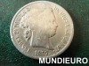 ESP::$MUNDIEURO$ ISABEL II 4 REALES PLATA 1857 MADRID RARA