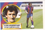 ESP::ESTE 88 89  AITOR BEGUIRISTAIN DEL F.C BARCELONA