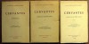 Cervantes 3vol 1940s Spanish text Castellanos old books 