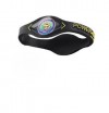 HOT POWER BALANCE Silicon Wristband Bracelet Black S 