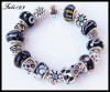 !!PULSERA ESTILO PANDORA + 18 ABALORIOS CON PLATA 925!! 