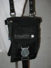 TOUGH JEANS INC. NEW BLACK NYLON CROSSBODY SHOULDER BAG 