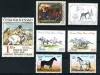 PFERDE - LOT VERSCHIEDENE LÄNDER (2) POSTFRISCH** / MNH 