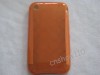 Silicone Rubber Skin Case Cover For iPhone 3GS Orange 