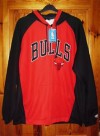 CHICAGO BULLS NBA ZIP-UP JACKET   ADIDAS  L  NEW W/TAGS 