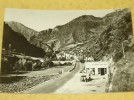 CARTE POSTALE PHOTO 1962 ANDORRE station ESSO andorra  