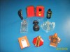Lot de tubes de parfum avec supports 