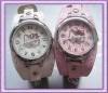 2 Encanto Hello Kitty Lindo Mujer Relojes Cuero WS05 