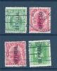 NEW ZEALAND, 1909-15, 4 officials 