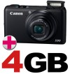 CANON PowerShot S90 iS DIGITAL CAMERA 10MP +4GB SD 