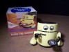 VINTAGE Radio Shack ROBIE ROBOT Mechanical Bank in BOX 