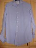 HAWES & CURTIS WARWICK SMALL BLUE CHECK SHIRT - SIZE 16 
