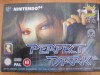 N64 GAME PERFECT DARK BOXED COMPLETE  LOOK 