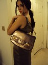 Christian Lacroix Bronze Dress Bag New & Jimmy Choo Bag 