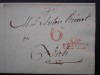 CARTA PREFILATELIA AÑO 1836 LLEYDA A VICH 
