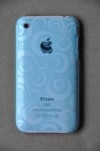 Funda Carcasa dura para iphone 3gs/3g en color azul 