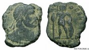 Procopius AE17 Authentic Ancient Roman Coin 