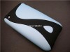Black/LightBlue Hard Cover Case for Apple iPhone 3G 3GS 
