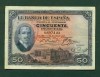 F.C. 50   PTS 1927   SIN    SERIE   MBC-   SUCIO 