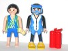 BUCEADORA Y PLAYERA PLAYMOBIL