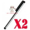 2X NEW STYLUS PEN for APPLE IPAD IPHONE 3GS ITOUCH Slv 