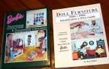 2 VINTAGE BARBIE STRUCTURES & DOLL FURNITURE BOOKS LOT 