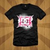 DC SHOES SKATEBOARD SKY FLASH FAMOUS LRG SHOE T-SHIRT L 
