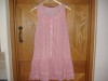 Cute red/white striped summer dress size- 10 