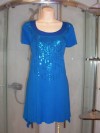 EVANS - LADIES EVENING TOP MINI DRESS SIZE 18 USED 