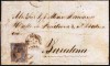CARTA DESDE SANTA COLOMA DE FARNES (GIRONA) A BARCELONA 