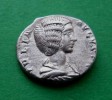 JULIA DOMNA SILVER DENARIUS with JUNO. Ref. 1559. 