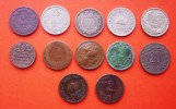 LOT:1 KR:(1860,A) + HELLER;FILLER,12 Stk. (1894-1918)