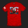 DC SHOES SKATEBOARD RALLY RED RACING BULL LRG T-SHIRT L 