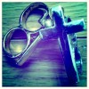 Forever21 Style Double Finger Cross Ring 