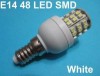 E14 48 SMD LED High Power Cool White Bulb Lamp 210lm 